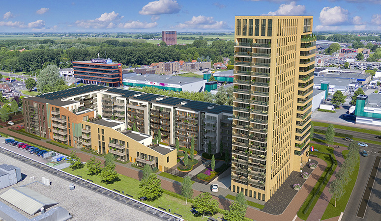 projecten 207 appartementen toren iplusbus